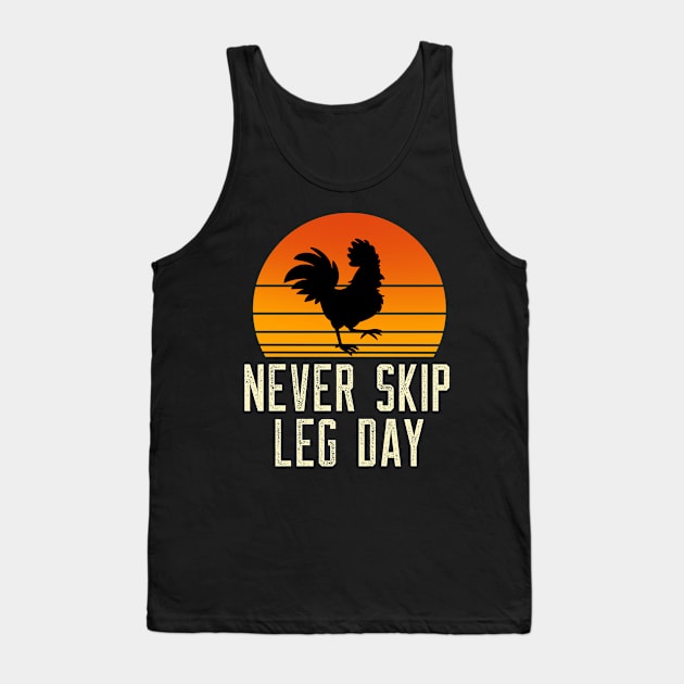 Leg Day Tank Top by Screamingcat